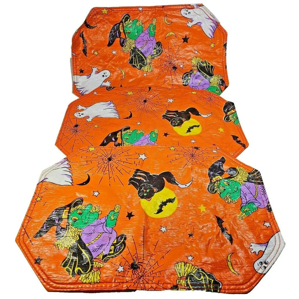 Set of 3 Halloween Placemats 17x12
